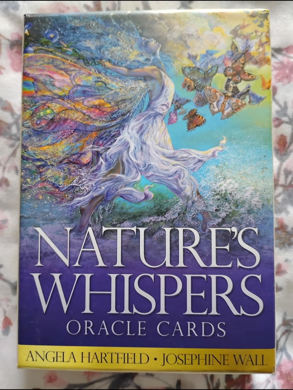 Nature's Wispers Oracle Cards by Angela Hartfield & Josephine Wall - Multicolor